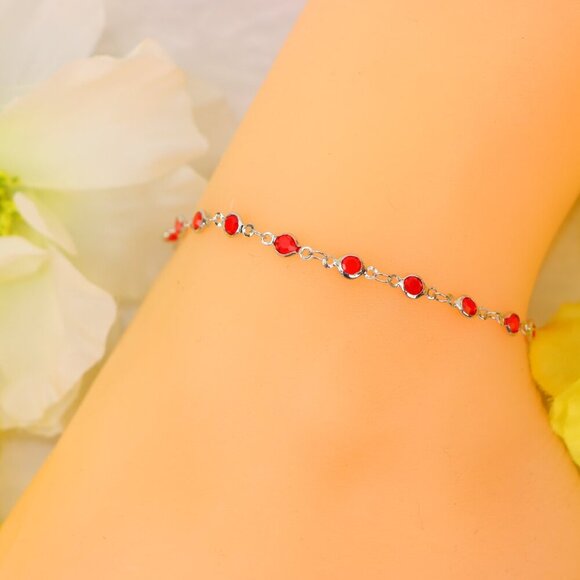 Minimalist Anklet, Sleek & Modern Design, Women’s Fashion, YC110482-A - Picture 2 of 13